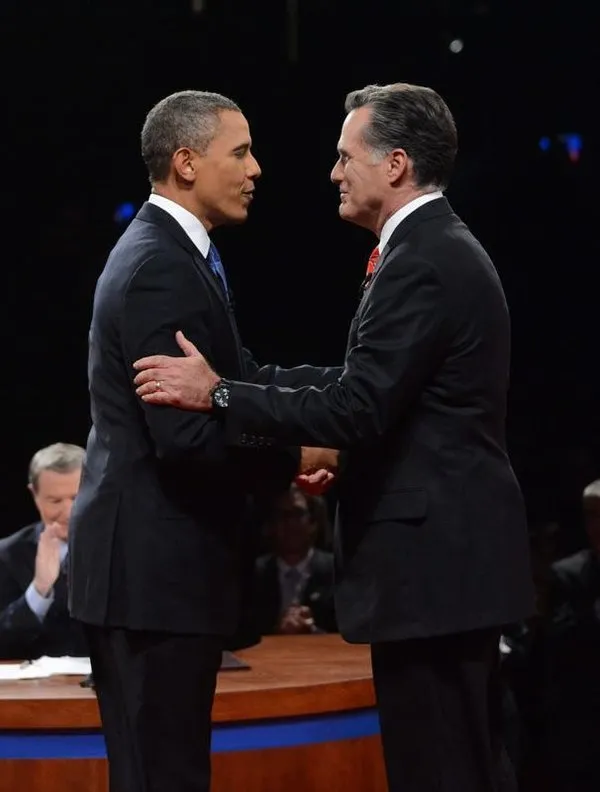 Obama, Romney kozlarını paylaştı