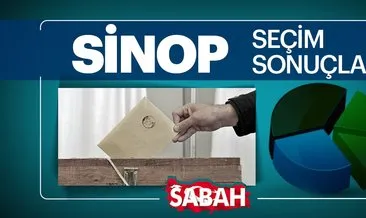 Sinop seçim sonuçları belli oluyor! 31 Mart 2019 Sinop seçim sonuçları ve oy oranları...
