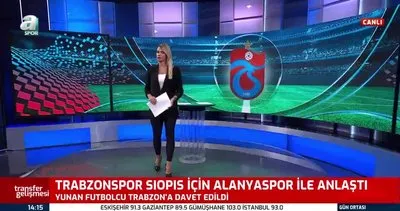 Siopis, Trabzon’a geliyor! Trabzonspor, Alanyaspor ile anlaştı | Video