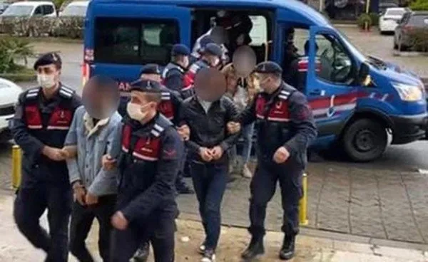 Trabzon’da üç hırsızlık olayı aydınlatıldı, 8 şüpheli yakalandı