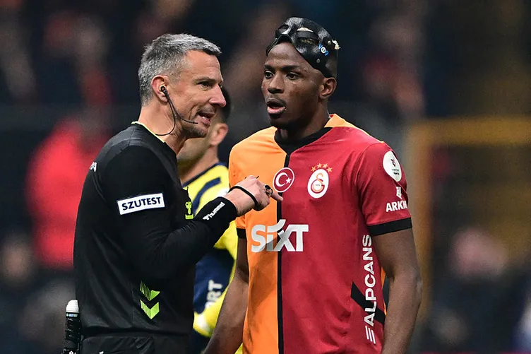 Son dakika: Galatasaray - Fenerbahçe maçı hakemi Vincic derbiyi nasıl yönetti? İşte Sloven hakemin performansı...