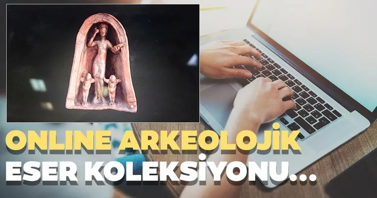 Online arkeolojik eser koleksiyonu