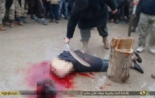 IŞİD’den büyücüye kan donduran infaz
