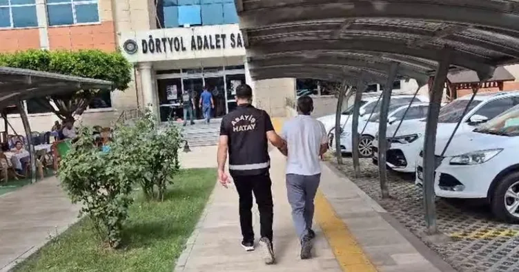 Hatay’da hapis cezası ile aranan 1 kişi tutuklandı