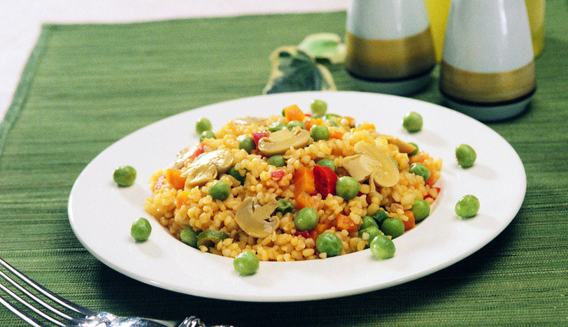 Mantarlı Bulgur Pilavı