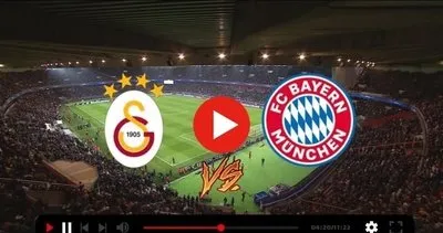 Galatasaray Bayern Münih maçı ÖZETİ İZLE! EXXEN ücretsiz ekranı ile Galatasaray Bayern Münih maçı tekrar izle
