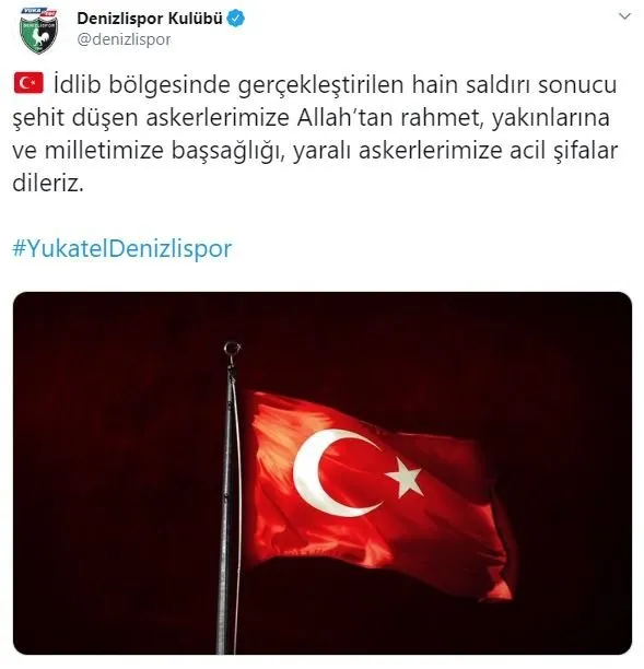 Spor camiası tek yürek! Başımız sağ olsun