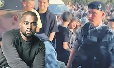 Rusya’da Kanye izdihamı