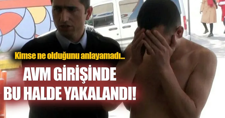 Çıplak vaziyette hastaneden kaçtı