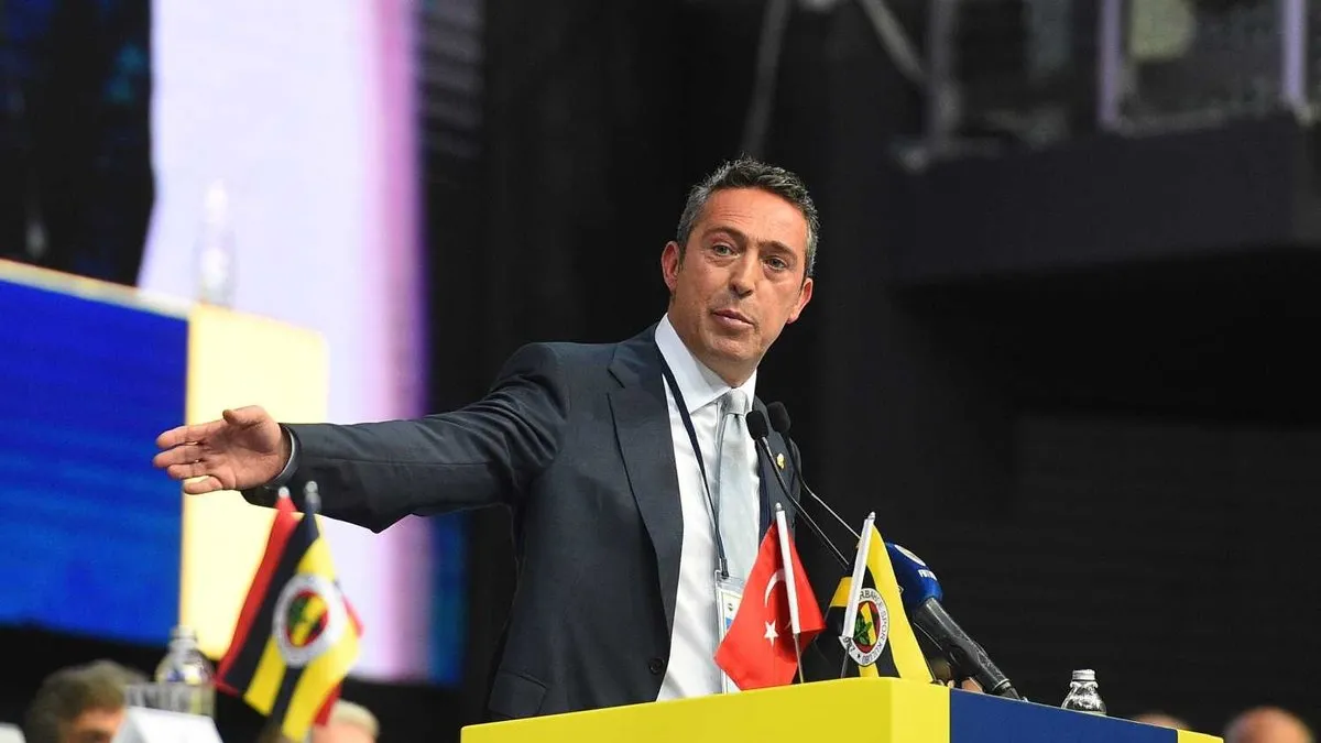 Fenerbahçe Gönüllüleri Derneği Başkanı'ndan olay açıklama: “Ali Koç beni tehdit etti”