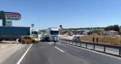 Nevşehir'de yolu daraltan tır kazaya sebep oldu #nevsehir
