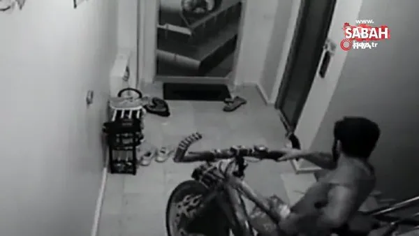Esenyurt’ta bisiklet hırsızlığı kamerada | Video