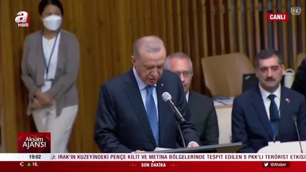 SON DAKİKA! Başkan Erdoğan'dan BM Vesayet Konseyi'ndeki Eğitim Zirvesi'nde önemli mesajlar | Video