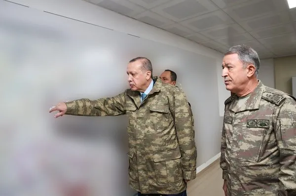 Başkomutan Erdoğan cephe hattında