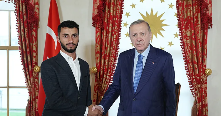 Başkan Erdoğan, Filistinli yönetmen Adra’yı kabul etti: İsrail yayılmacılığına dikkat çekmenizi çok değerli buluyorum