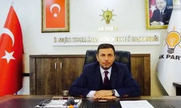 AK Parti Şanlıurfa İl Başkanlığı’na Abdurrahman Kırıkçı seçildi
