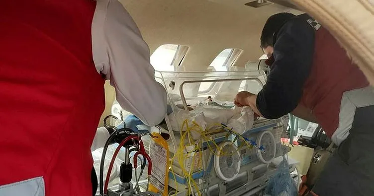 Son dakika: Uçak ambulanslar Kayseri’deki bebekler için havalandı