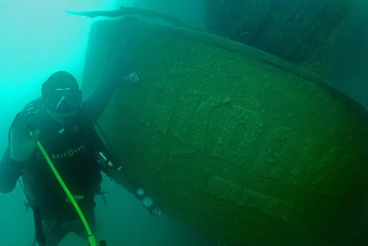 Van Gölü’nde yürütülen su altı araştırmalarında 40 metre uzunluğunda batık gemi bulundu