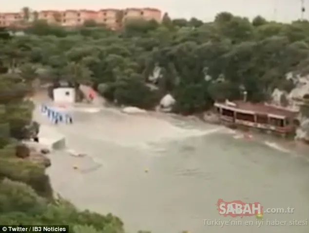 Tatil cennetinde tsunami şoku!