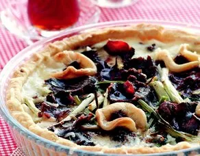 Kavurmalı Ve Pastırmalı Tart