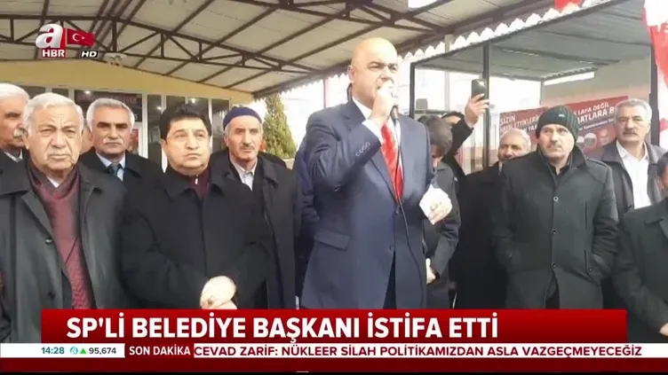 SP'li Belediye Başkanı istifa etti
