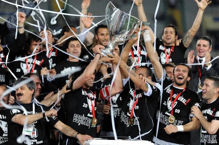 Beşiktaş’ın kupa sevinci