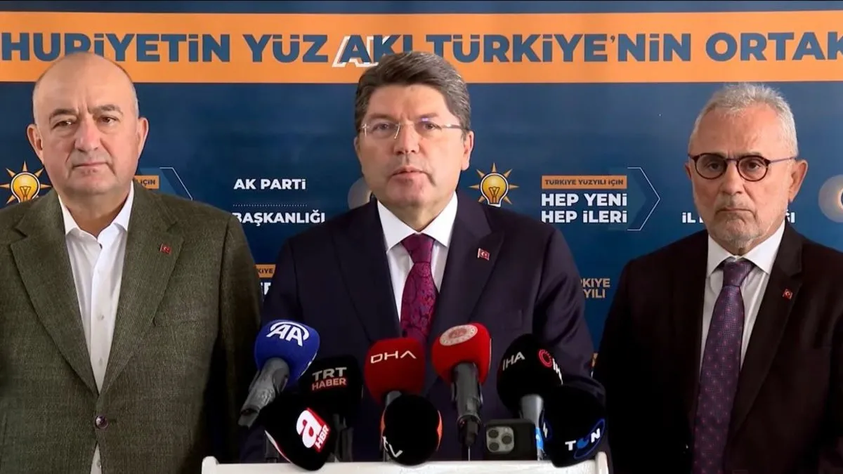 Adalet Bakanı Yılmaz Tunç Çanakkale’de konuştu: Darbeler tarihini, tarihe gömdük