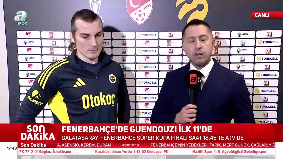 Çağlar Söyüncü: Güzel bir oyunla kupayı almak istiyoruz! videosunu izle Çağlar Söyüncü: Güzel bir oyunla kupayı almak istiyoruz! videosunu izle