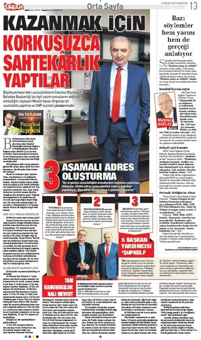 Türkiye İstanbul seçimlerindeki şaibe skandalını SABAH'tan okudu!