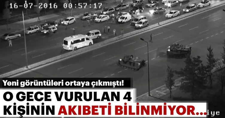Darbeciler 4 sivili böyle vurmuş