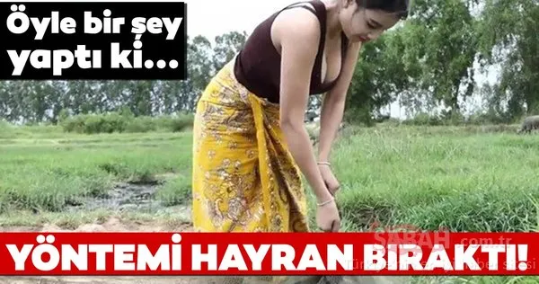 Genç kadın yöntemiyle milyonlaca kez izlendi!