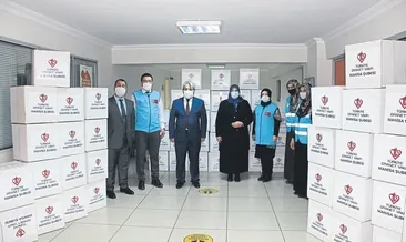 Manisa’dan kolilerle iyilik gönderdiler
