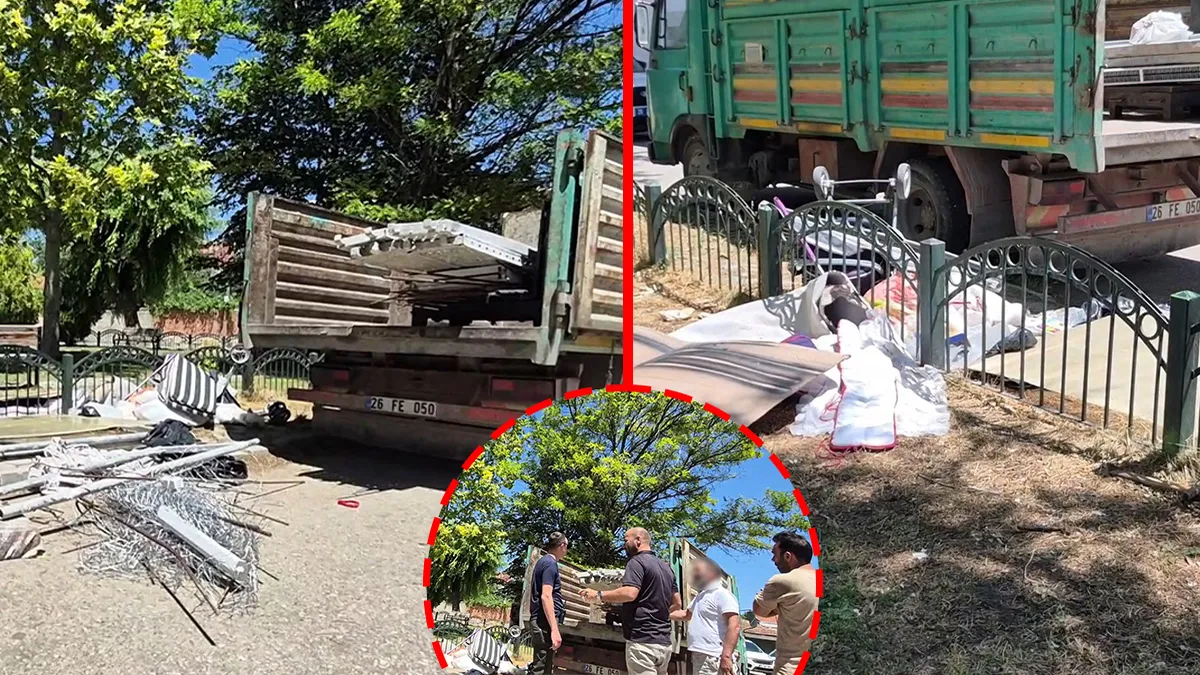 Eskişehir’de akılalmaz olay! İnşaattan demir çalıp yakalanan hırsızdan pişkin savunma: ‘Boş arazide buldum’ Eskişehir’de akılalmaz olay! İnşaattan demir çalıp yakalanan hırsızdan pişkin savunma: ‘Boş arazide buldum’