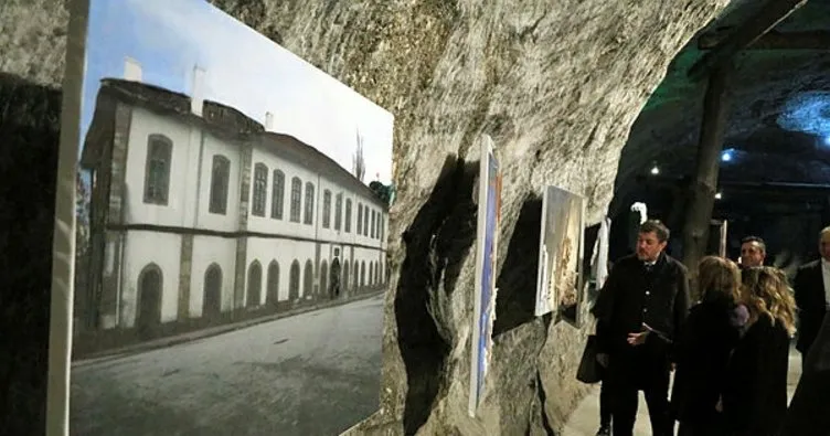 Çankırı’da yerin 150 metre altında sergi açıldı