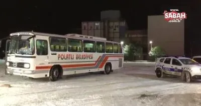 Ankara’da otobüs bozuldu, yolcular 3 saat mahsur kaldı | Video