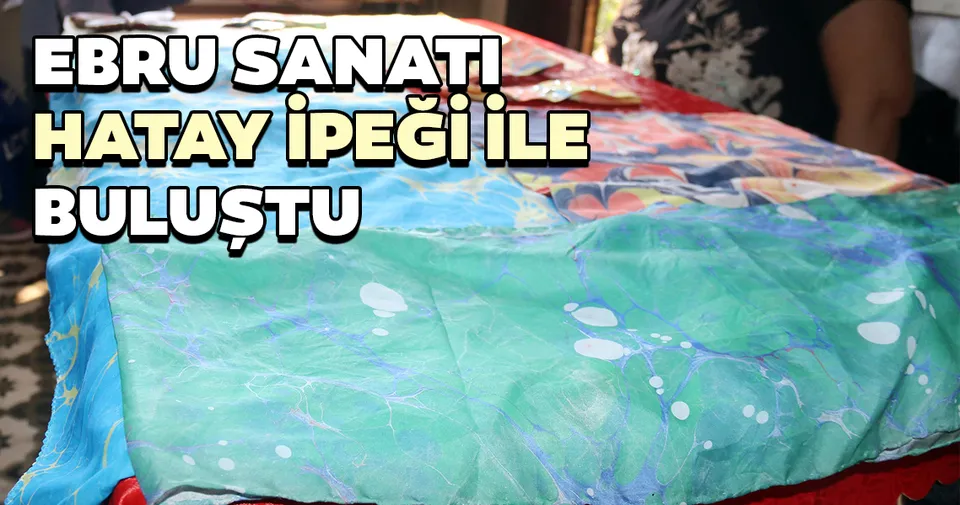 Ebru Sanati Hatay Ipegi Ile Bulustu Kultur Sanat Haberleri