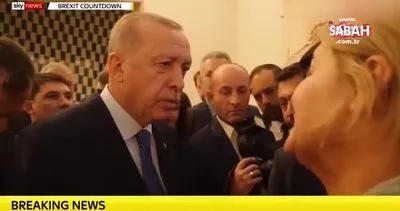 Cumhurbaşkanı Erdoğan’dan SKY News muhabirinin ’ABD’ sorusuna flaş cevap!