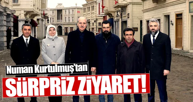 Numan Kurtulmuş, Payitaht Abdülhamid setinde