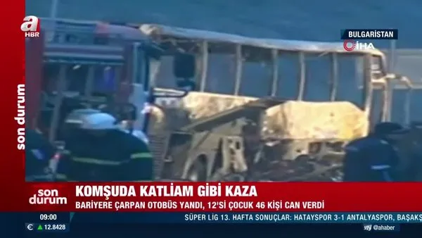 SON DAKİKA: Bulgaristan'da katliam gibi kaza! 12'si çocuk 46 kişi feci şekilde can verdi... Olay yerinden ilk görüntüler...