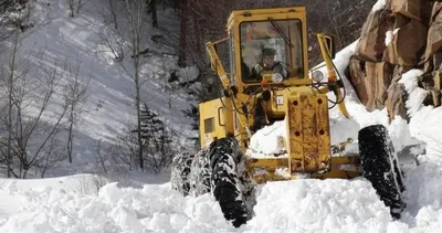 Gümüşhane'de kar ile mücadelede son durum: 223 köy yolu ulaşıma kapandı #giresun