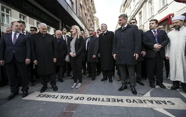 Başbakan Binali Yıldırım'ın Bosna Hersek gezisinden yansıyan kareleri