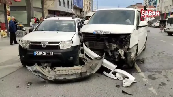 Böyle talihsizlik görülmedi: Otomobiline önce yeğeni zarar verdi sonra da kazaya karıştı | Video
