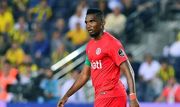 Antalyaspor’da Eto’o ile yollar ayrıldı