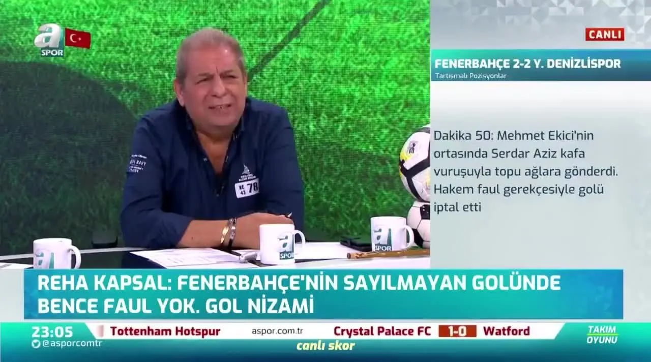Fenerbahce Nin Sayilmayan Golunde Faul Var Mi Toroglu Acikladi Videosunu Izle Son Dakika Haberleri