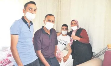 Kahraman gazi, baba ocağına geldi