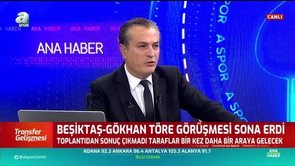 Beşiktaş'ta Gökhan Töre görüşmesi sona erdi!