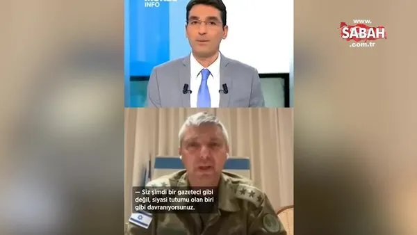 Fransız televizyon kanalı sunucusu, İsrail ordu sözcüsünü yayından aldı | Video