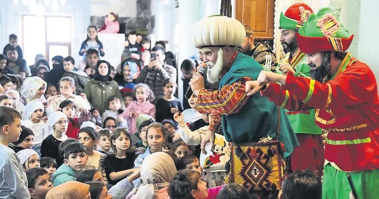 Çocuklar ‘Tekne Oruçları’ etkinliğinde buluştu