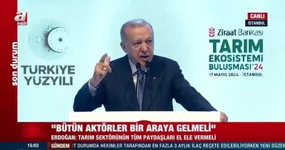 Başkan Erdoğan, Tarım Ekosistemi Buluşması’nda açıklamalarda bulundu | Video