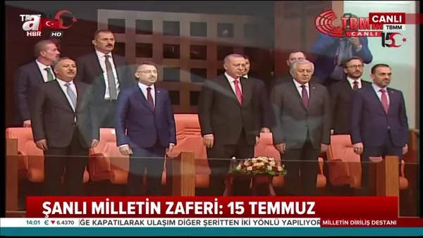 Cumhurbaşkanı Erdoğan, TBMM'de